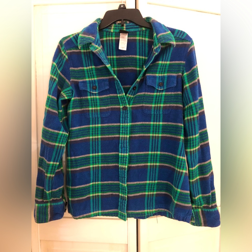 Thick flannel button down